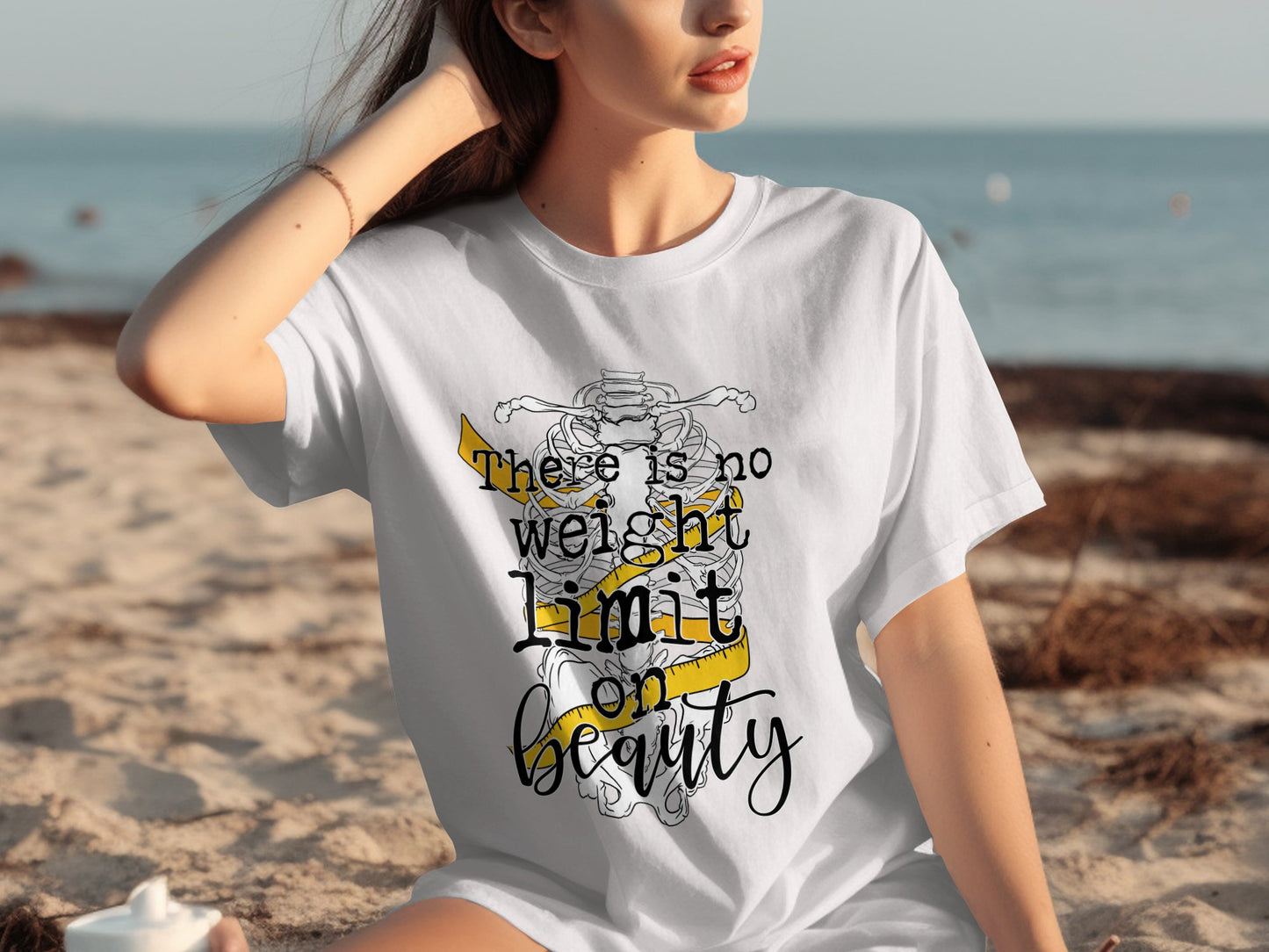 There is No Weight Limit on Beauty T-shirt