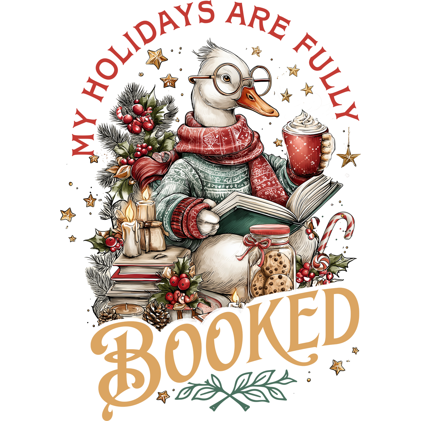My Holidays Are Fully Booked Duck Design Product