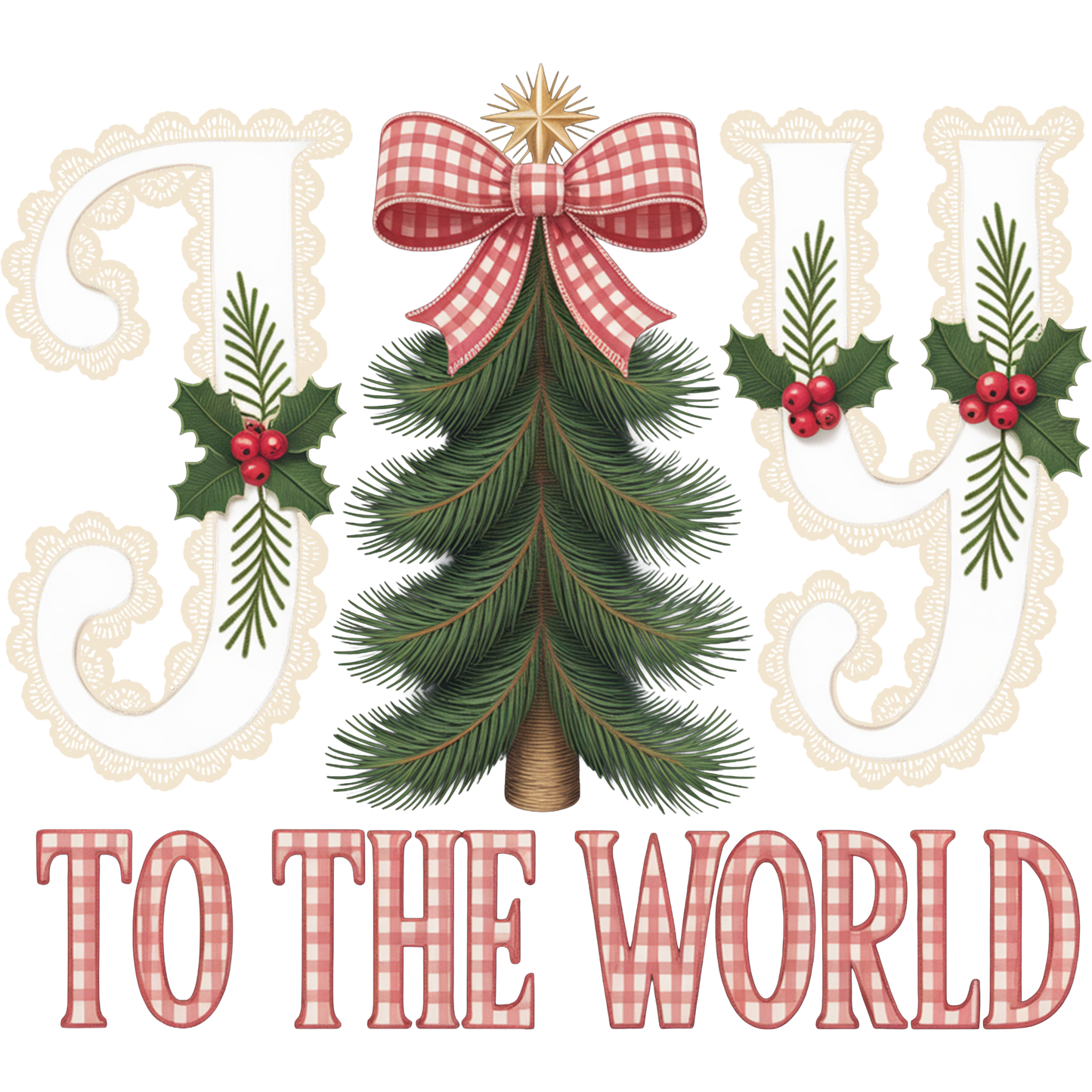 Joy to the World Christmas Decor Product