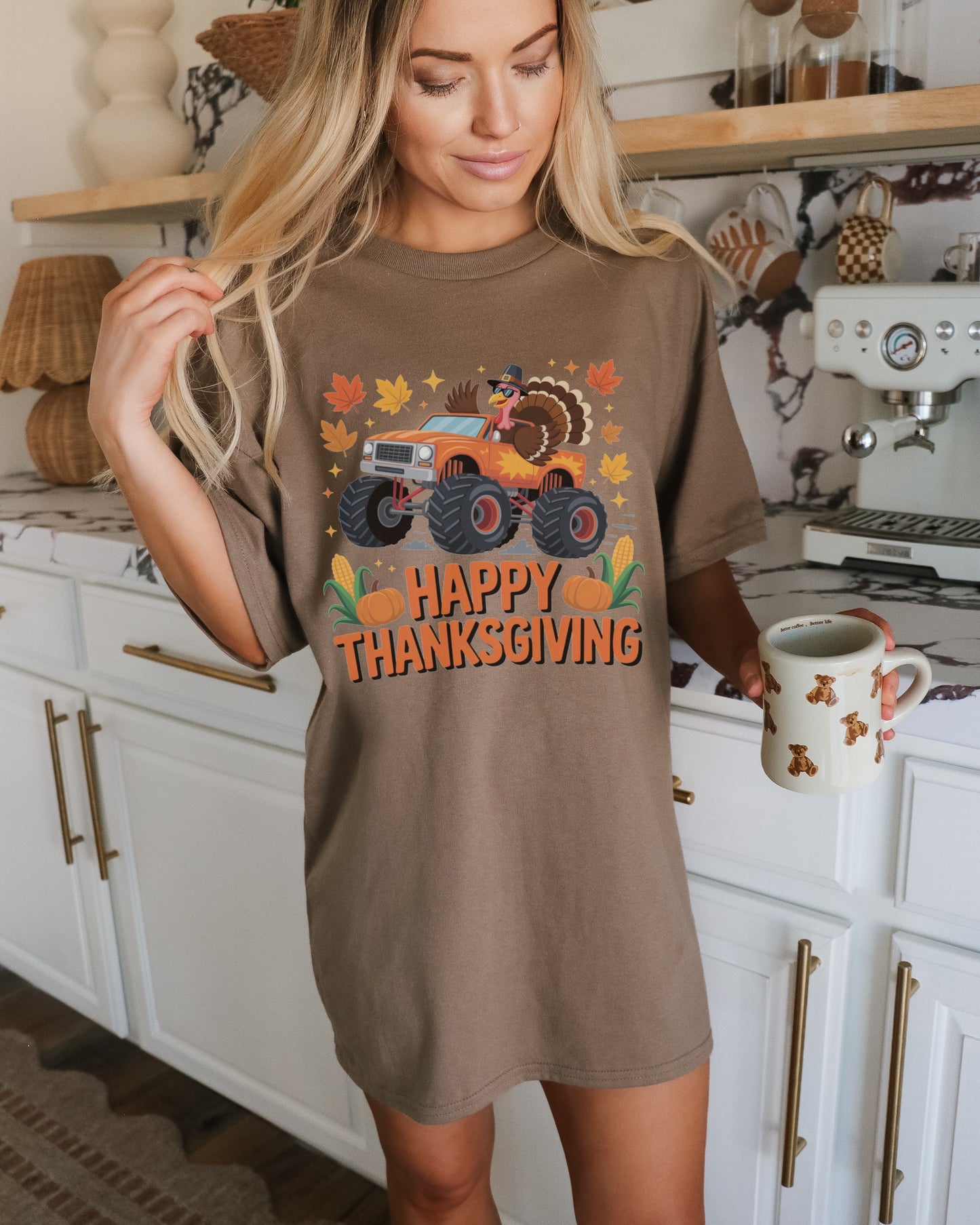 Happy Thanksgiving Monster Truck Halloween product