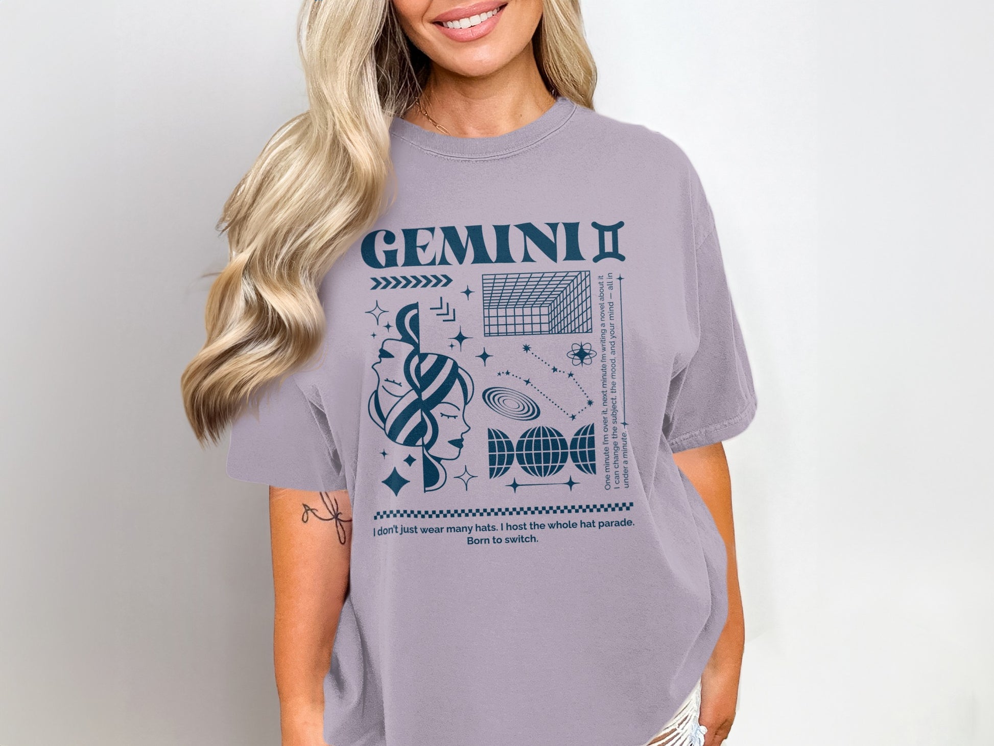 GEMINI II Don't just wear many hats I host whole hat parade T-shirt