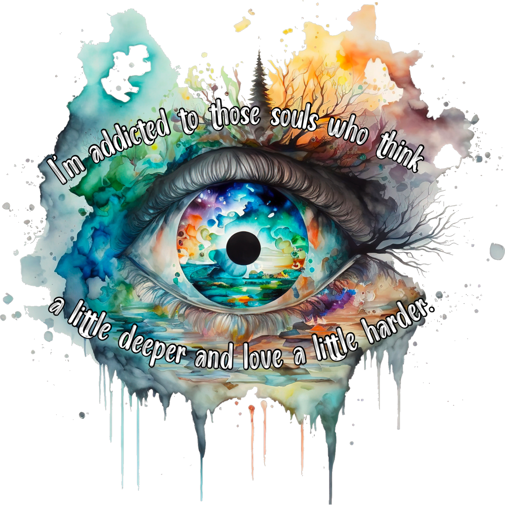 I'm Addicted to Those Souls Eye Artwork product