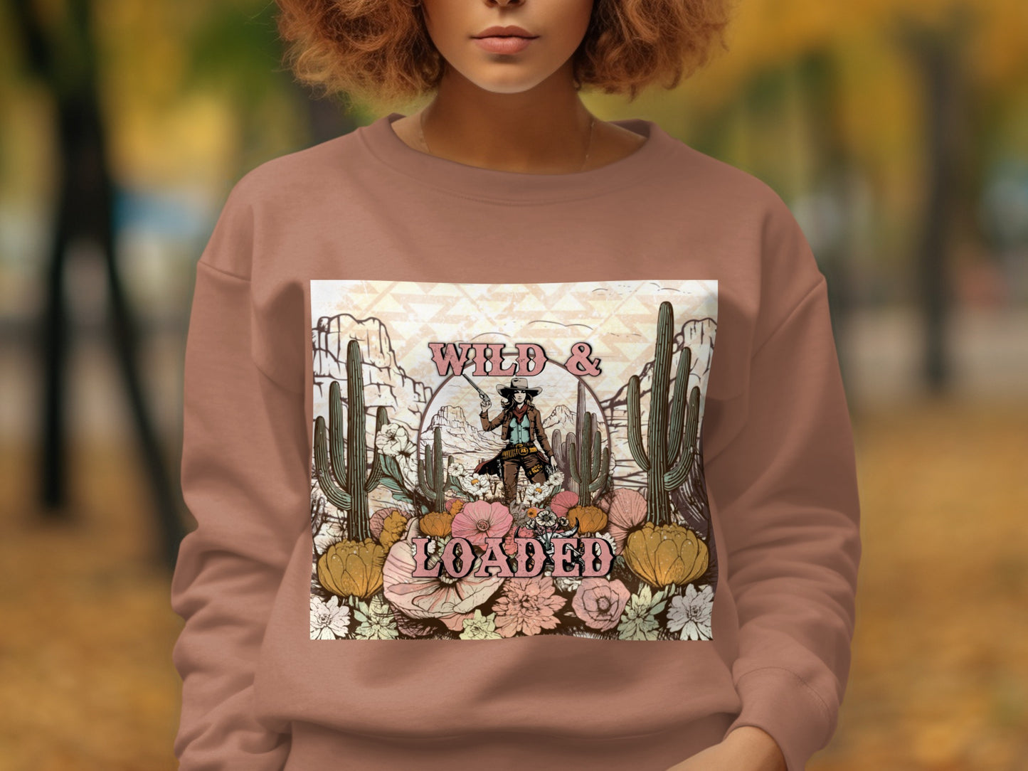 Wild and Loaded Graphic Sweatshirt Product