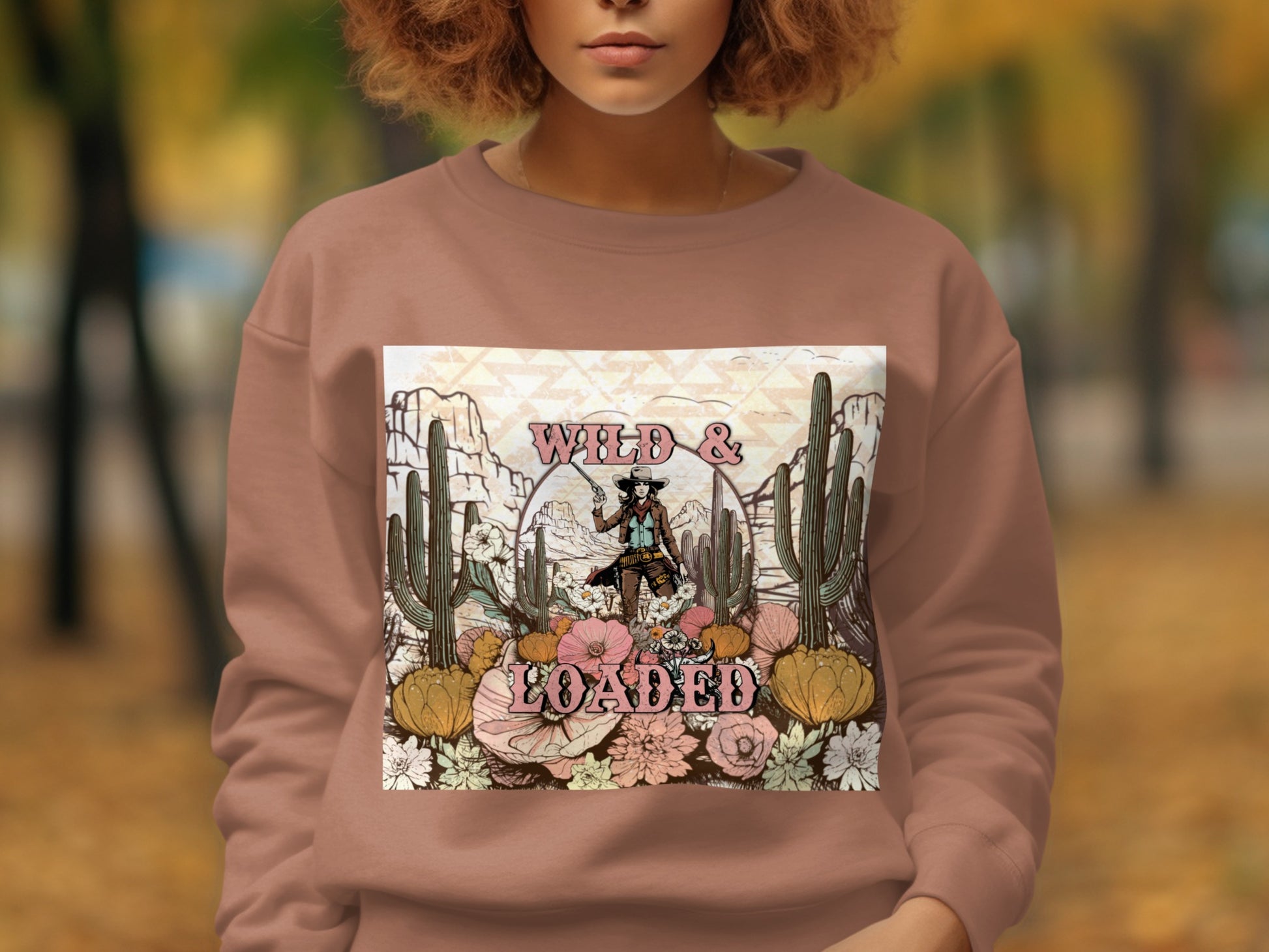 Wild and Loaded Graphic Sweatshirt Product