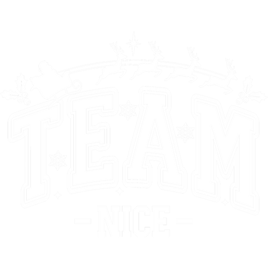 Team Nice Santa Sleigh Reindeer Christmas product