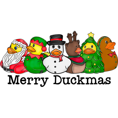 Festive Rubber Ducks Merry Duckmas themed product