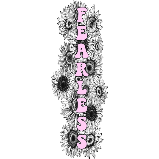 Fearless Sunflower Pattern Illustration Product