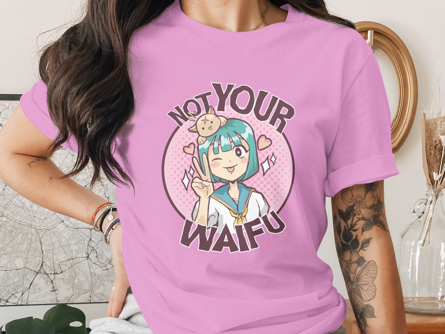 Not Your Waifu Graphic T-shirt