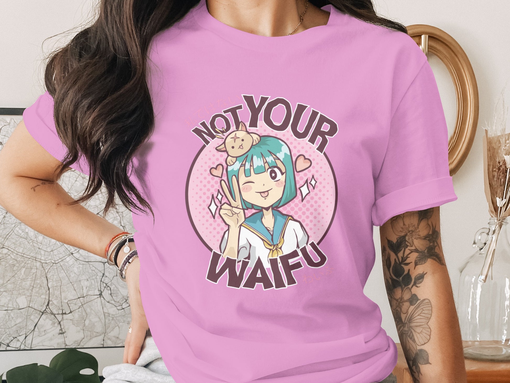 Not Your Waifu Graphic T-shirt