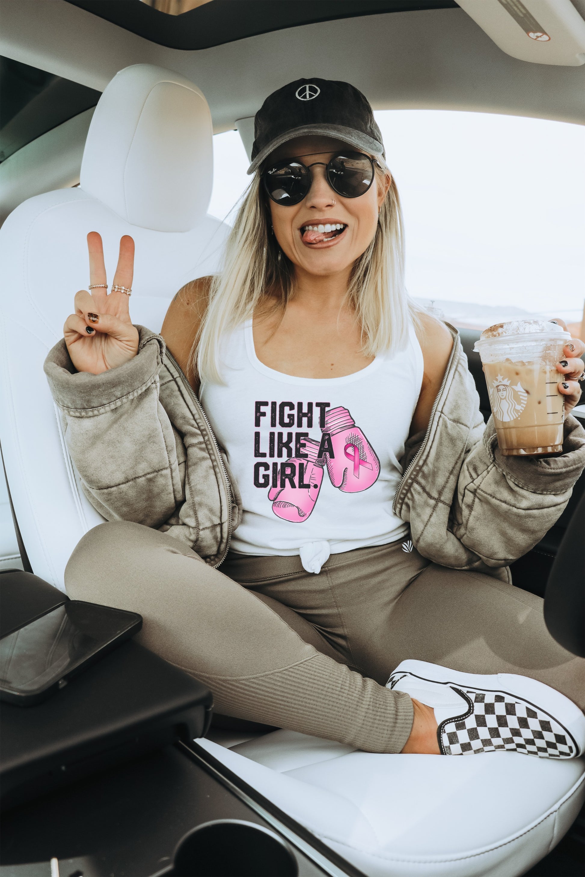 Fight Like a Girl Tank Top Stylish Apparel for Every Day