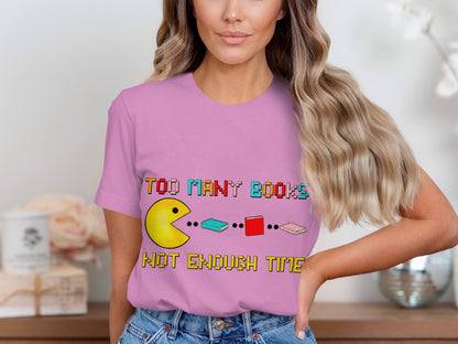 Too Many Books Not Enough Time Graphic Tee product
