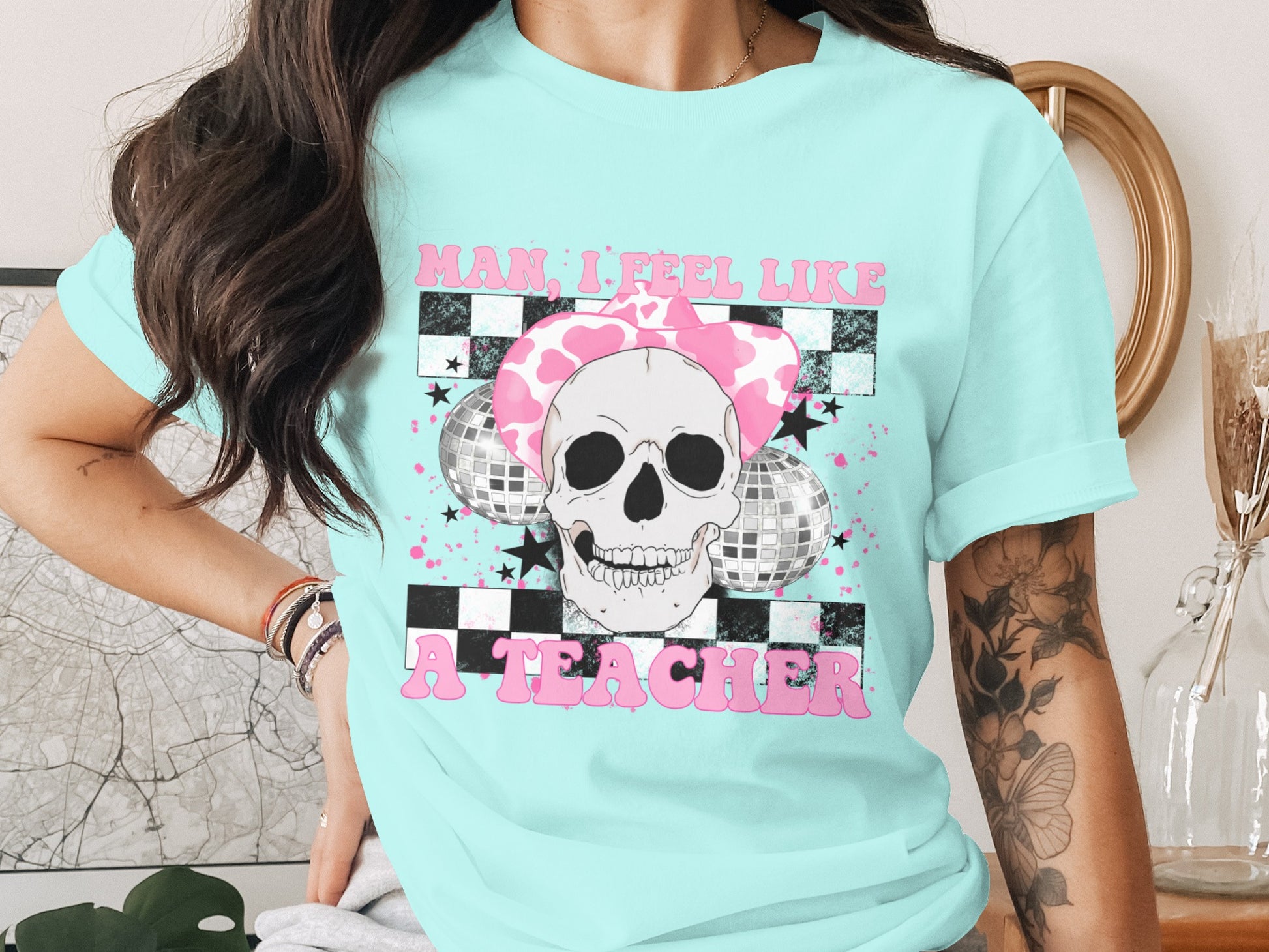 Man I Feel Like a Teacher Graphic Tee