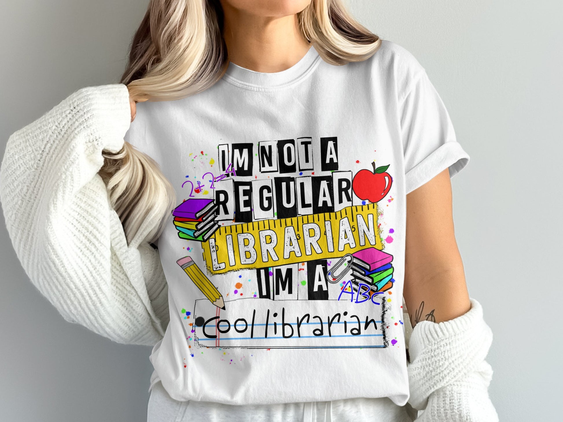 I'm Not A Regular Librarian I'm A Cool Librarian T-Shirt