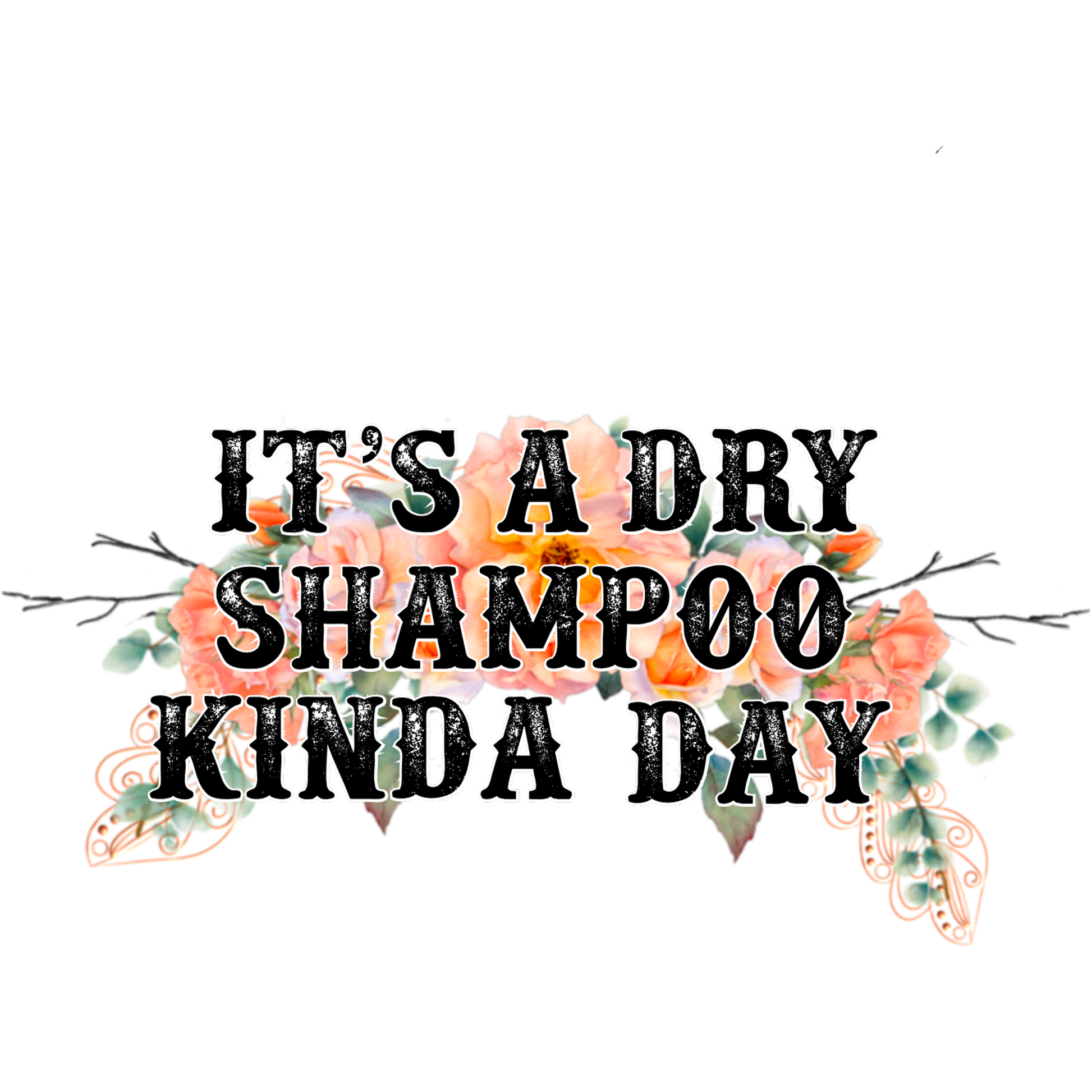It's a Dry Shampoo Kinda Day Hair Care Art Print