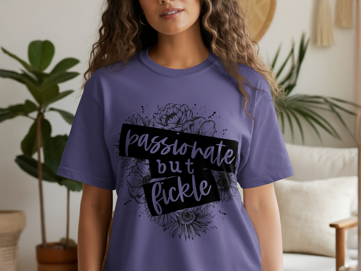 Passionate But Fickle Graphic Tee product