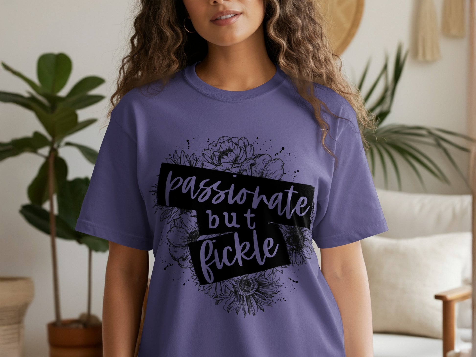 Passionate But Fickle Graphic Tee product