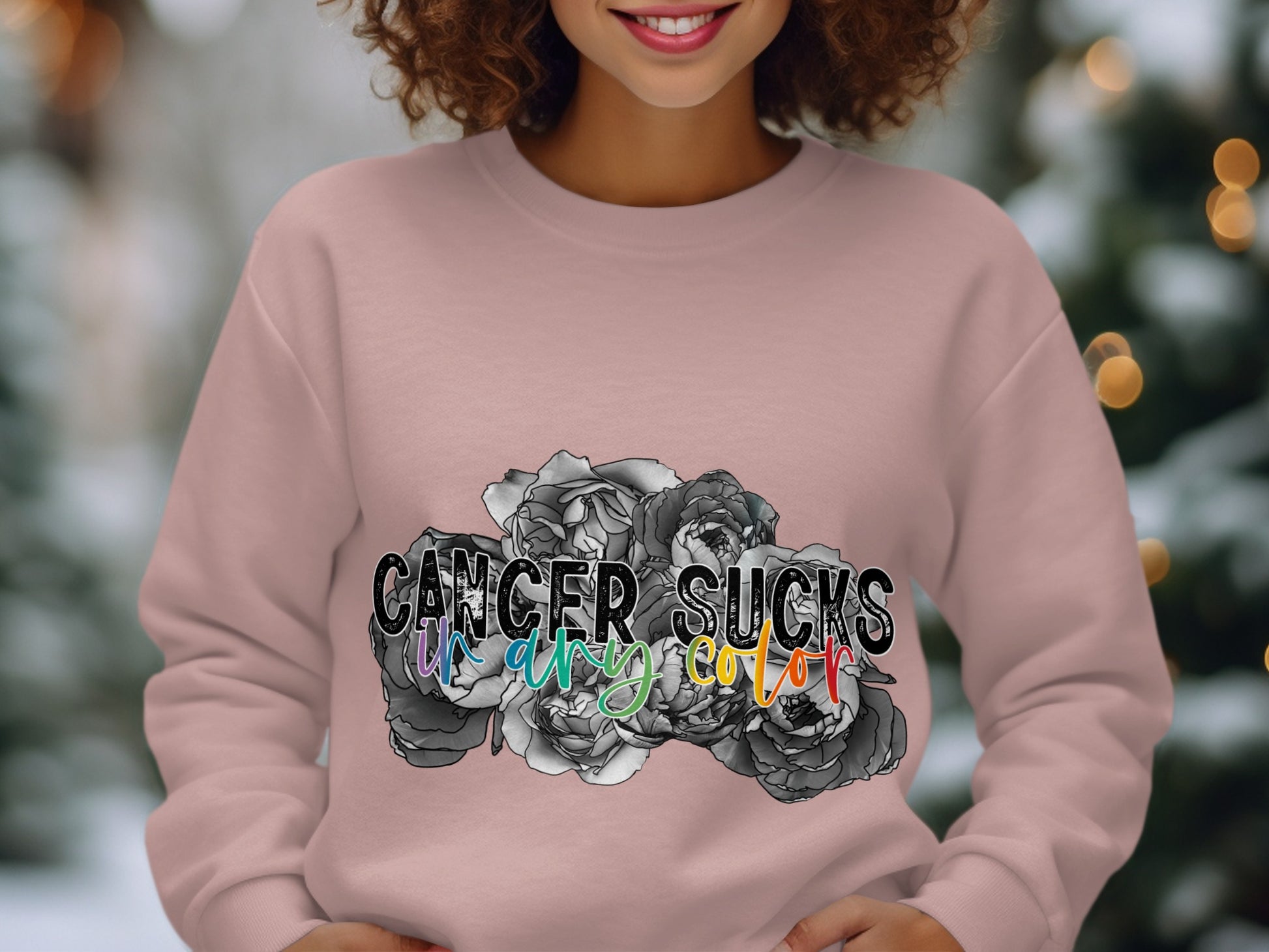 Cancer Sucks In Any Color Sweatshirt