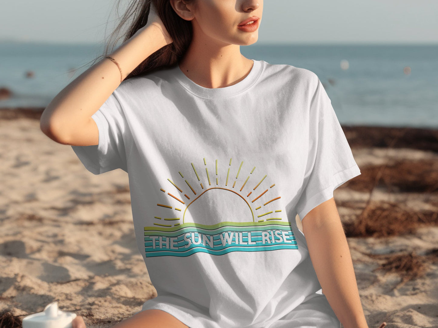 The Sun Will Rise Graphic T-Shirt for Casual Look