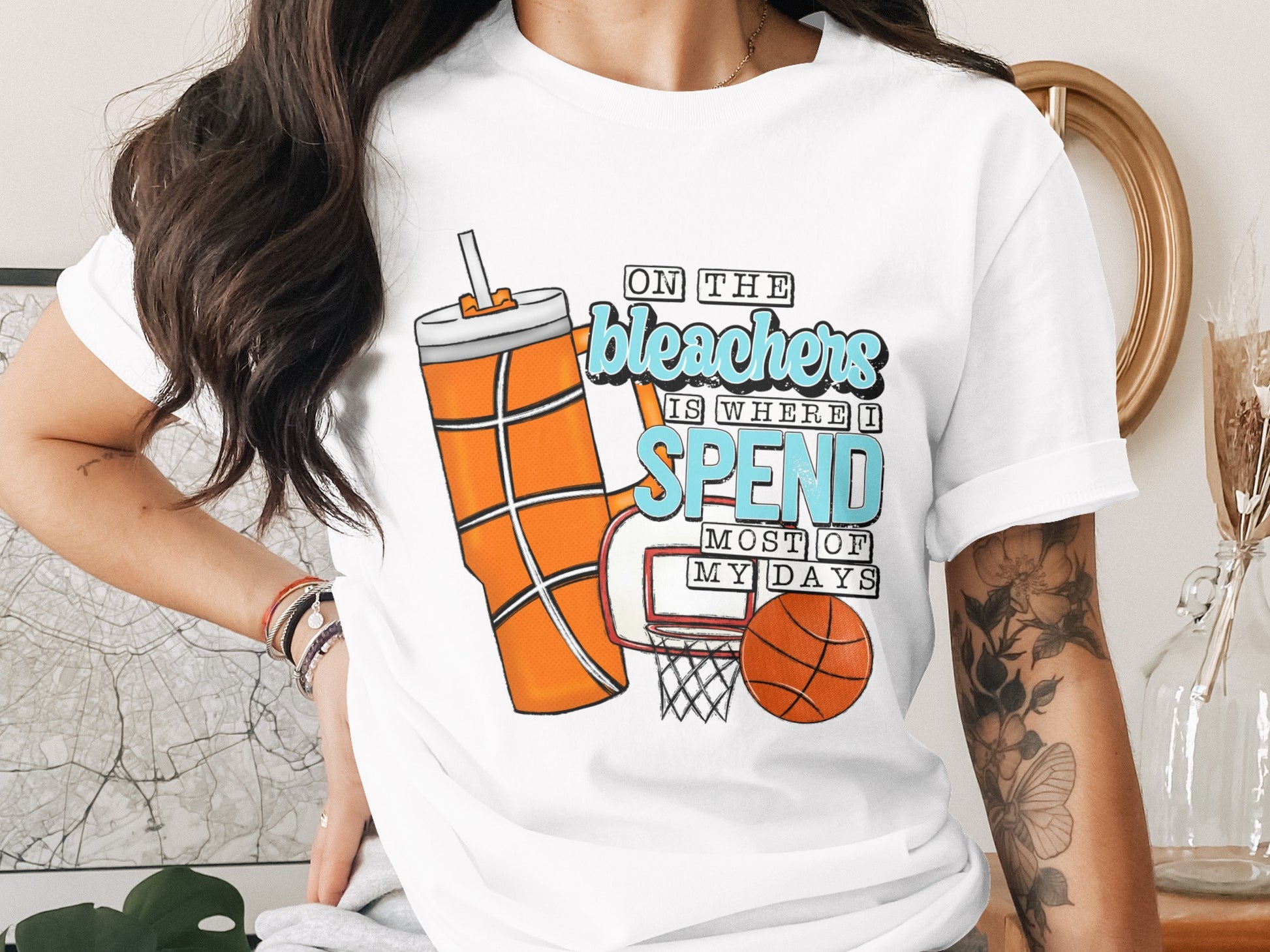 On the Bleachers is Where I Spend Most of My Days Shirt