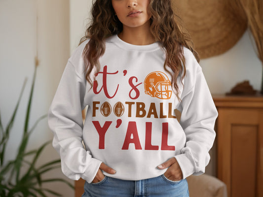 It's Football Y'all Graphic Sweatshirt product