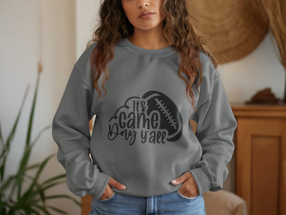 It's Game Day Y'all Graphic Sweatshirt product