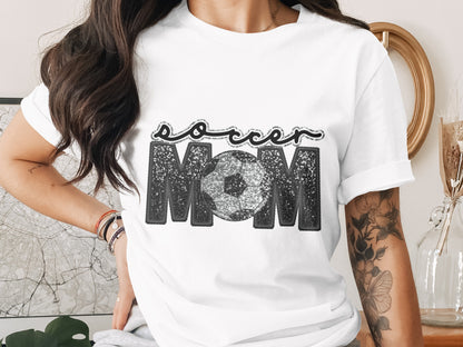 Soccer Mom Graphic T-Shirt for Football Enthusiasts