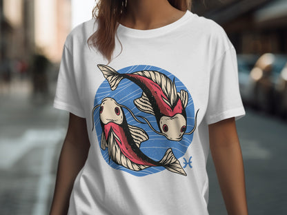 Unique Art Fish Design Casual Wear