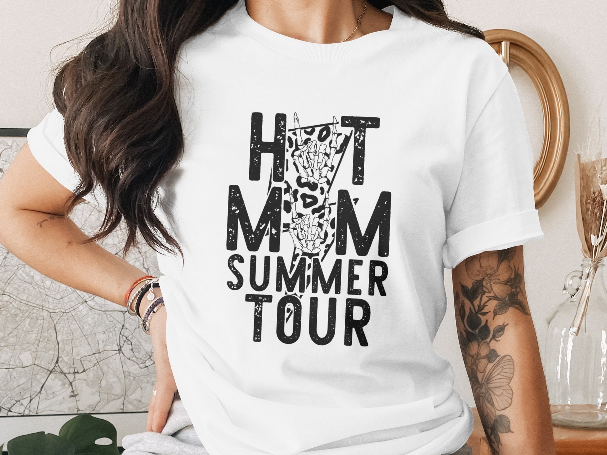 Hot Mom Summer Tour Graphic Tee Shirt