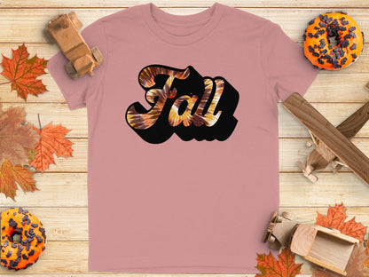 Fall Decorative Graphic T-Shirt for Seasonal Wear