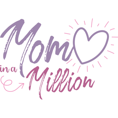 Mom in a Million Heart Design Specialty Gift