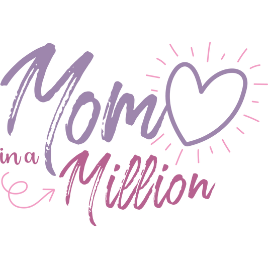 Mom in a Million Heart Design Specialty Gift