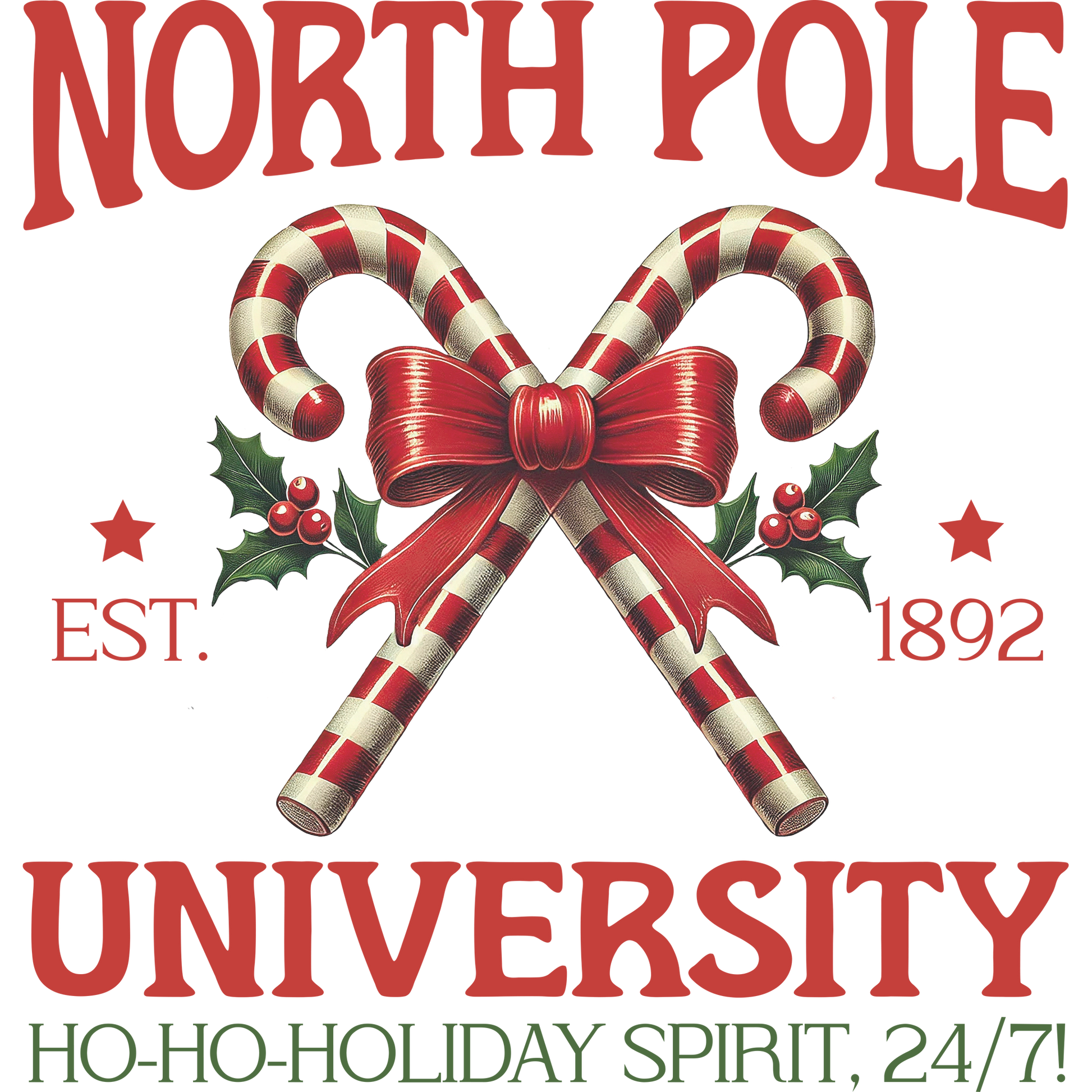 North Pole University Ho Ho Holiday Spirit 24/7 product