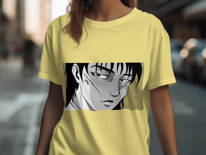 Vintage Anime Graphic Tee for All Ages Fans