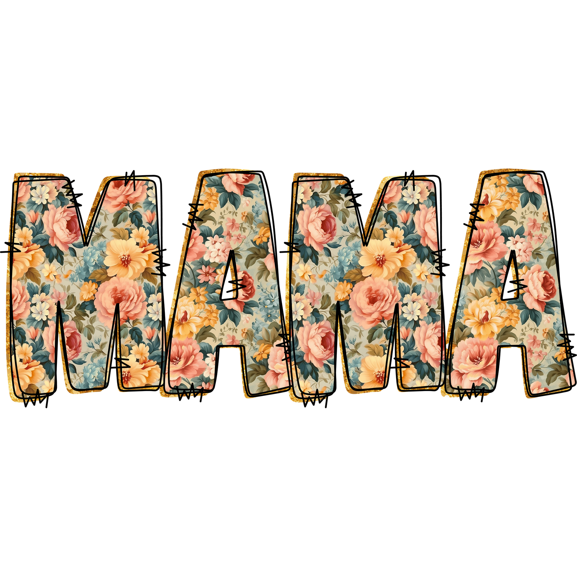 Floral Mama Design Mother's Day Gift Product