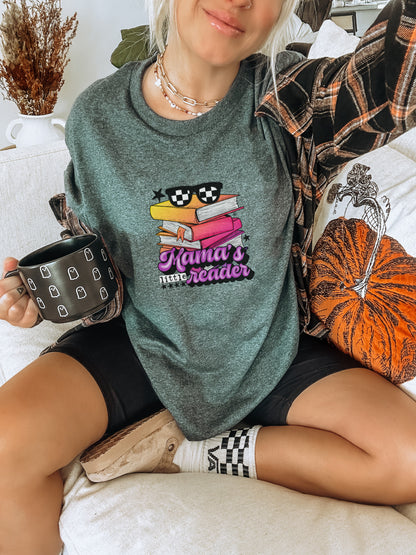Mama's Little Reader Graphic Tee Product