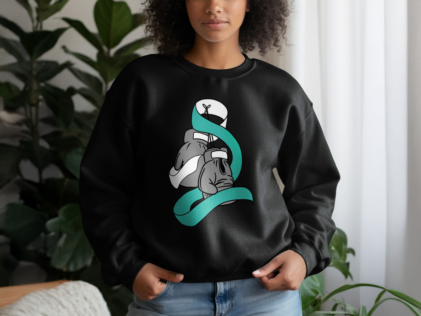 Stylish Graphic Sweatshirt with Unique Shoes Design