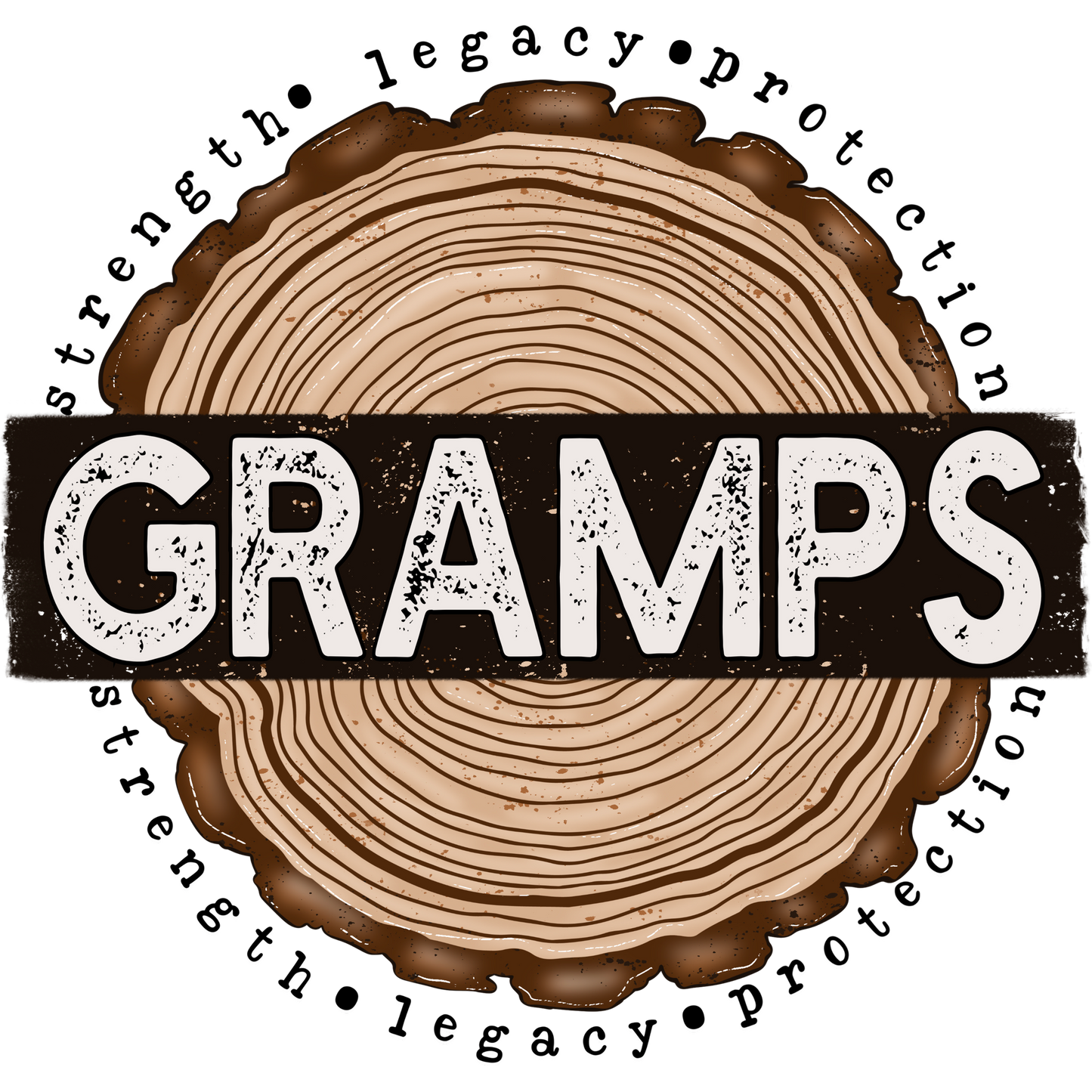 GRAMPS Strength Legacy Protection Themed Custom Gift