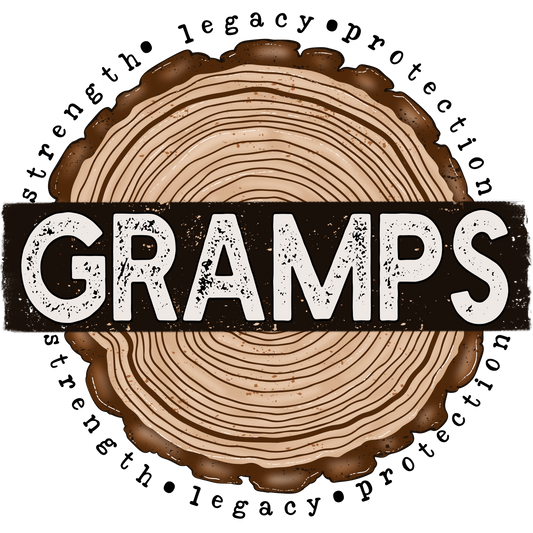GRAMPS Strength Legacy Protection Themed Custom Gift
