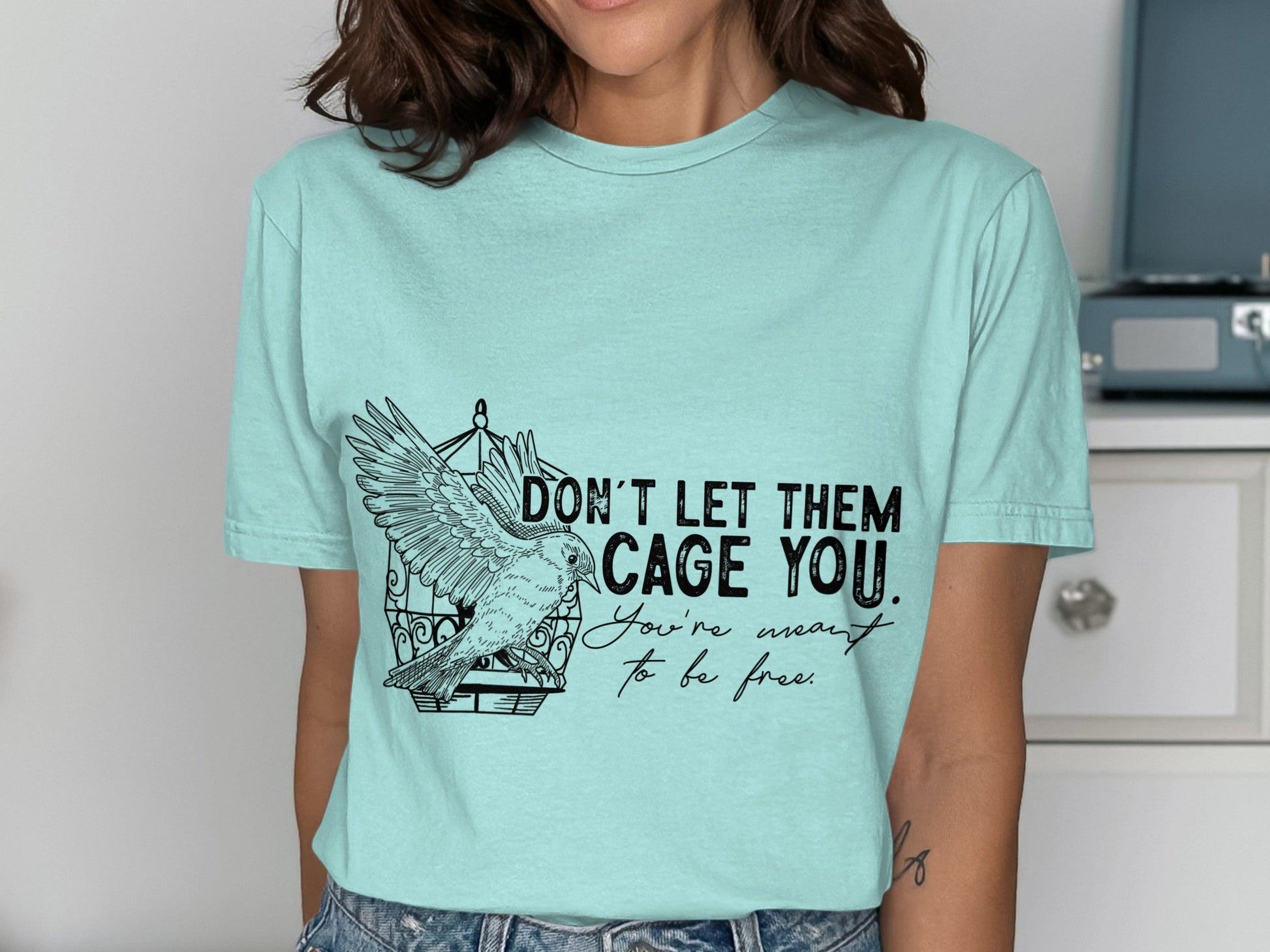 Don't Let Them Cage You Graphic T-Shirt