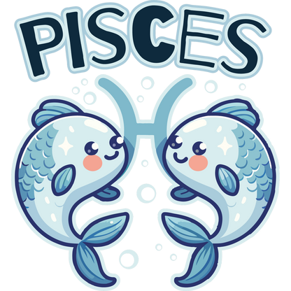 Cute and Adorable Pisces Astrology Zodiac product