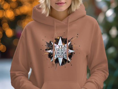 New Year Wishes Midnight Kisses Hoodie