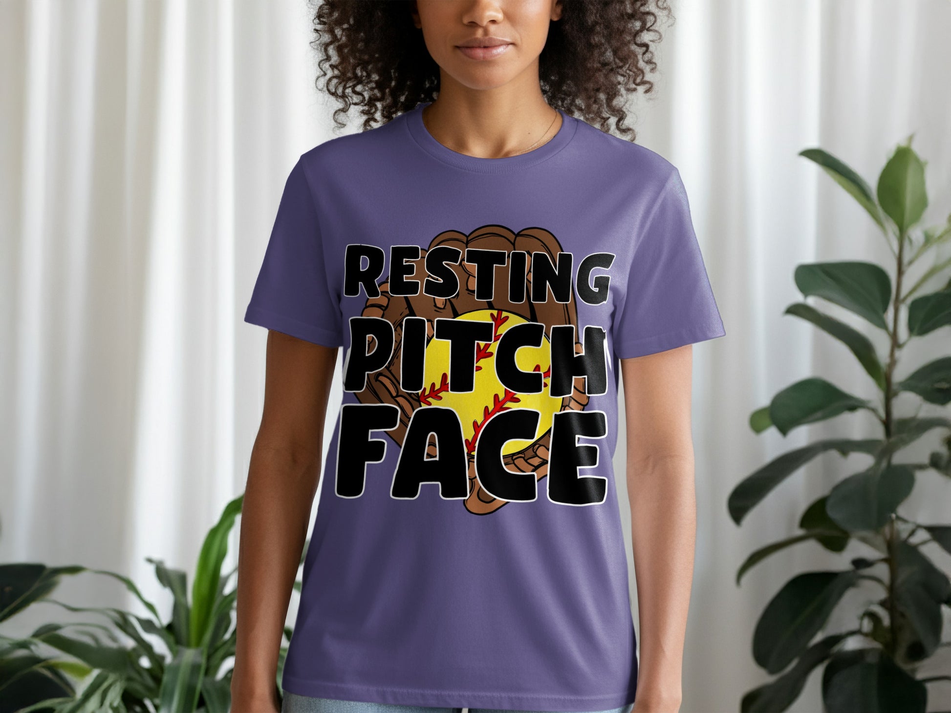 Resting Pitch Face Funny Graphic Tee