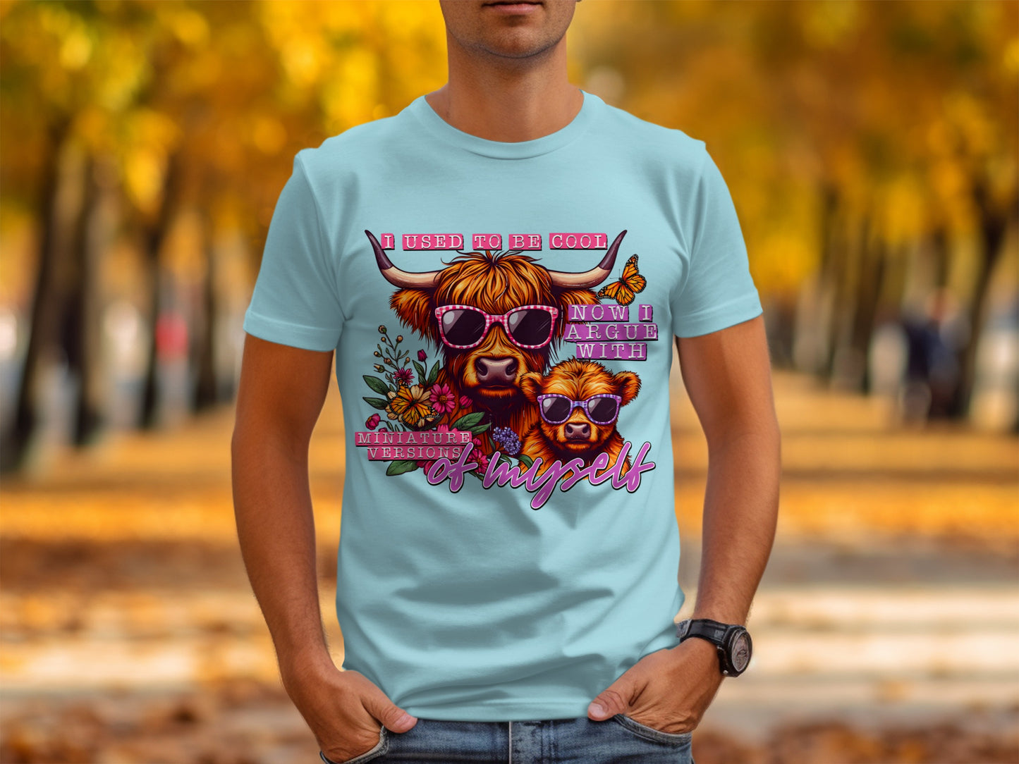 Funny Romantic Highland Cow Argue With Myself Shirt