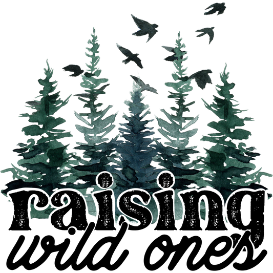 Raising Wild Ones Graphic Design Artwork