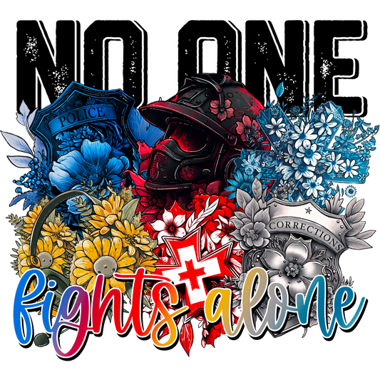 No One Fights Alone Medical Worker Product
