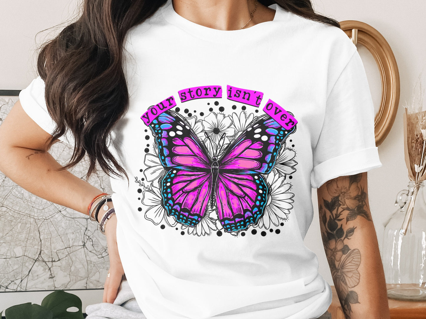 Your Story Isn't Over Butterfly T-Shirt