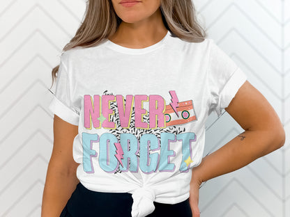 Never Forget Vintage Truck Graphic Tee Product
