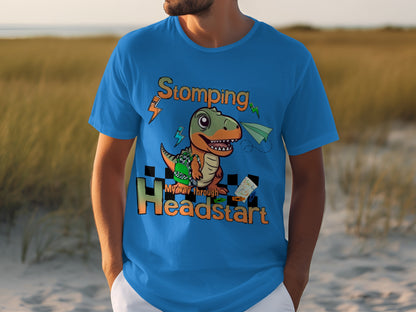 Stomping Through Headstart Dinosaur Themed T-Shirt