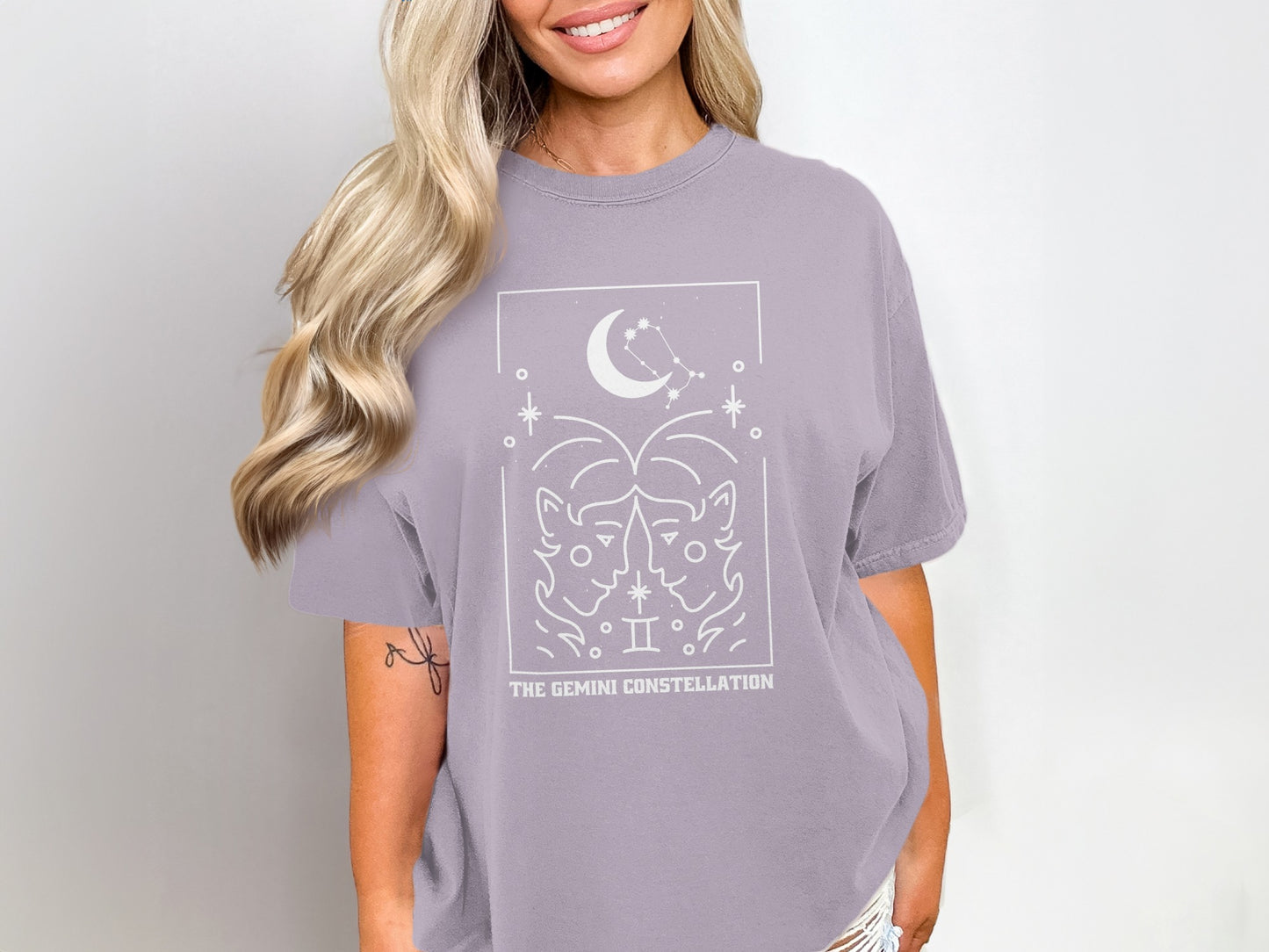 The Gemini Constellation Graphic Tee for Zodiac Lovers