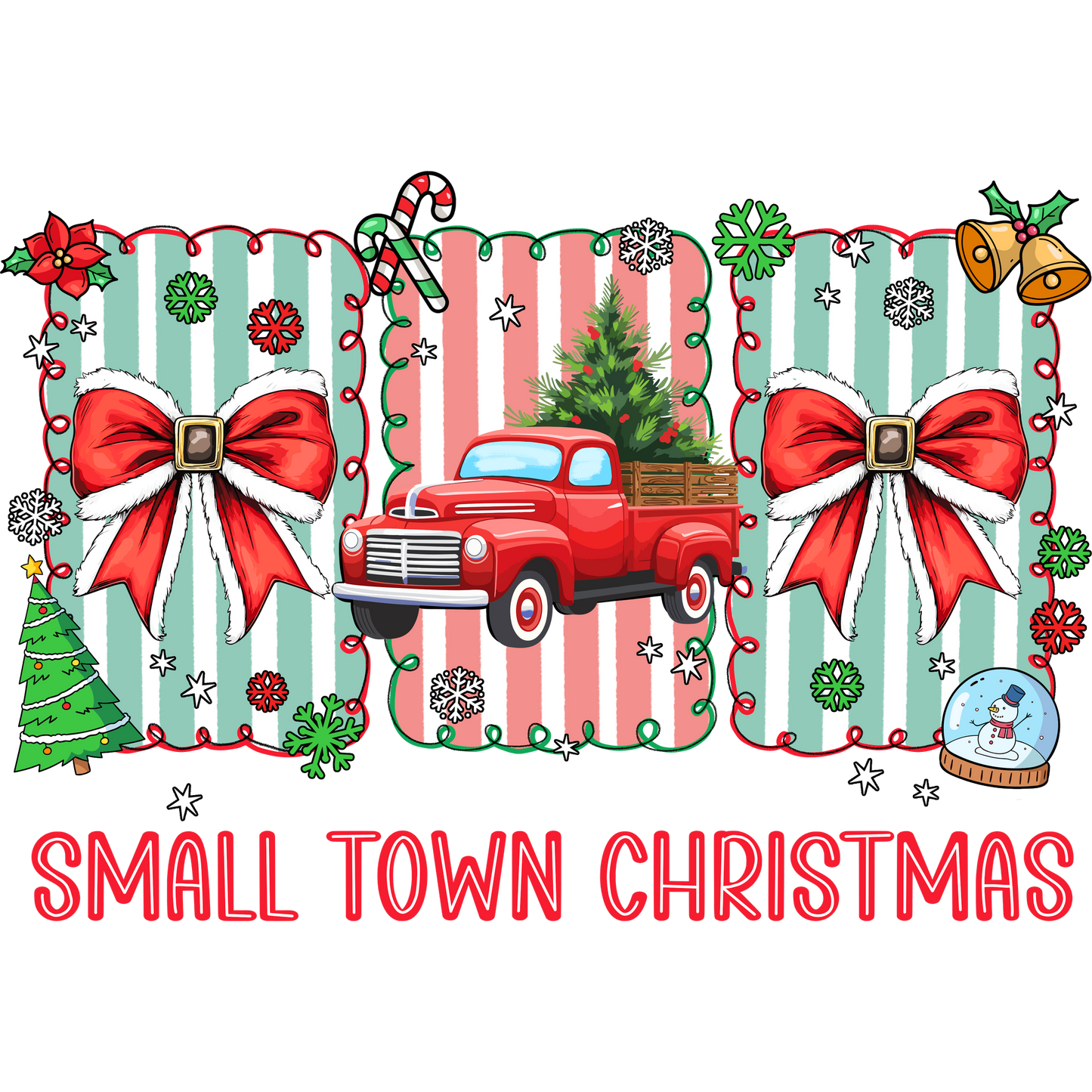 Small Town Christmas Festive Holiday Decor Product